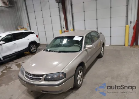 2003 Chevrolet Impala Ls из США, поврежденный, VIN 2G1WH52K439415758